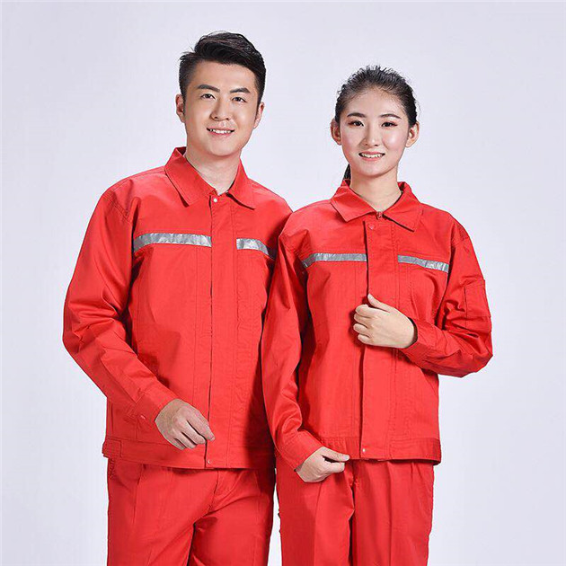 加油站防靜電工作服春秋款